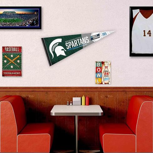 College Flags & Banners Co. Michigan State Spartans 2025 March Basketball Madness Pennant Flag in Saudi Arabia