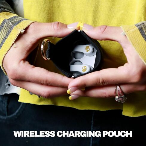 Skullcandy Push 720 Open Wireless Open Open Bluetooth أذن ، سماعات الرأس ، مقاومة للماء ، تصميم مقطع خفيف ، بطارية 30 ساعة ، حقيبة شحن لاسلكية ، ميكروفون لـ iPhone Android - Black True in Kuwait