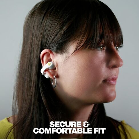Skullcandy Push 720 Open Wireless Open Open Bluetooth أذن ، سماعات الرأس ، مقاومة للماء ، تصميم مقطع خفيف ، بطارية 30 ساعة ، حقيبة شحن لاسلكية ، ميكروفون لـ iPhone Android - Black True in Kuwait
