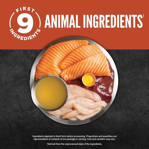ORIJEN Chunks & Shreds Wet Cat Food Variety Pack: Original + Salmon & Chicken Entrées 3oz Cans (12 Count, 6 of Each) in Saudi Arabia