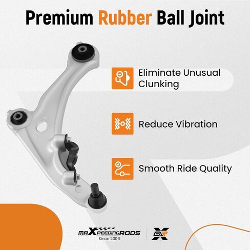 MaxPeedingRods K620195 K620196 الأمامية السفلى ذراع التحكم في 2007-2012 نيسان ألتيما ، 2013 Altima Coupe 2-Door فقط in Kuwait