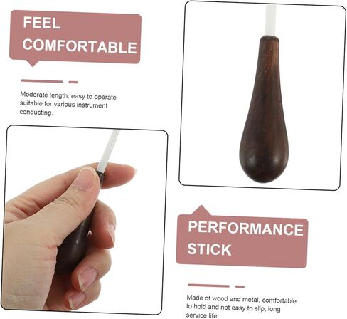 Professional Music Conductor Handle for Concerts and Smooth Grain and Comfortable Grip for Stage Use in Kuwait