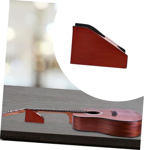Toyvian Guitar Neck Rest Cradle Pillow for String Instruments Multi-functional Support for Electric Guitars Ukuleles and More Sturdy Design Elegant Brick for Home Decor in Saudi Arabia