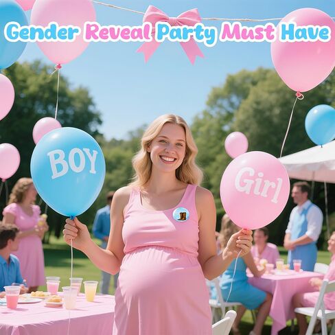60pcs Gender Reveal Pins, Boots or Bows Gender Reveal Decorations, Team Boy or Girl Pins, 1.73inch Baby Shower Pin for Guest Party Favors(2 Design) in Saudi Arabia