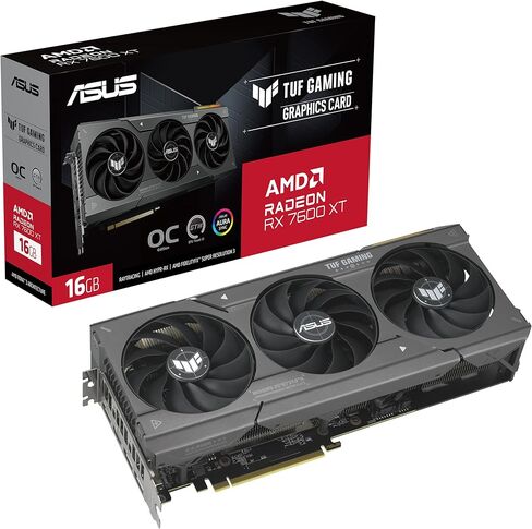 ASUS Dual Radeon™ RX 9060 XT 16GB GDDR6 Graphics Card (PCIe 5.0, HDMI 2.1b, DisplayPort 2.1a, 2.5-Slot Design, Axial-tech Fan Design, 0dB Technology, and More) in Kuwait