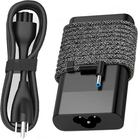 2025 New Slim 65W Laptop Charger استبدال لـ HP Pavilion المحمول الشاحن الشاحن كمبيوتر الحسد SPECTER ELITEBOOK PROBOOK TREAM X360 in Kuwait