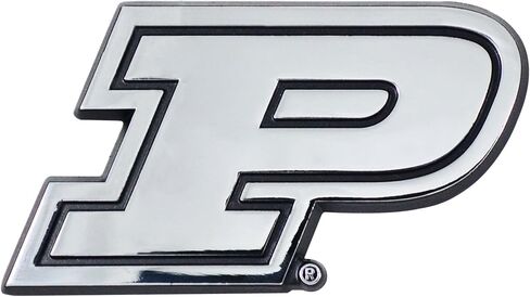 FANMATS 20862 Purdue Boilermakers شعار تلقائي معدني كروم ثلاثي الأبعاد in Saudi Arabia