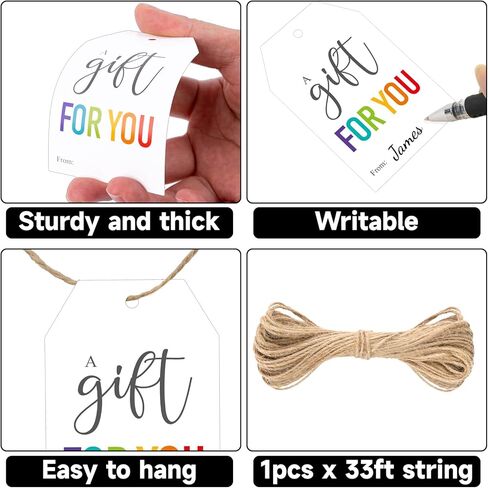 G2PLUS Donut Thank You Tags, 50 Pcs Thank You for Making My Day So Sweet Tags, Thanks Paper Gift Tag with Strring for Baby Shower, Birthday, Wedding Favors in Saudi Arabia