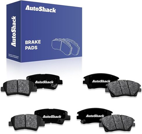 مجموعة فرامل السيراميك الأمامية والخلفية Autoshack - مصممة من أجل التحمل - استبدال 2016-2021 Hyundai Tucson 2018-2020 Kia Sportage 1.6L 2.0L 2.4L AWD FWD BRK030261583 in Saudi Arabia