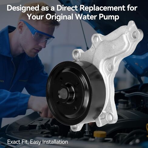 AW6351 Water Pump Kit - OE Replacement for 2009-2019 Toyota Corolla, 2009-2014 Matrix, 2008-2014 Scion xD, 2009-2010 Pontiac Vibe 1.8L Engine - Durability, High-Performance in Saudi Arabia