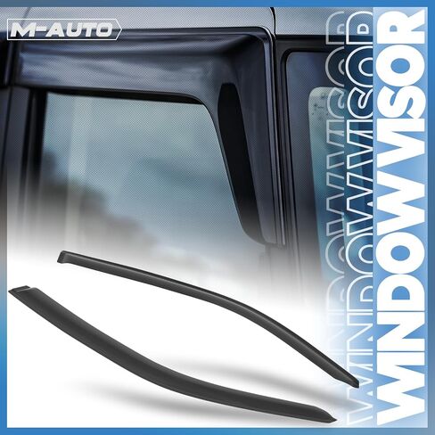 M-AUTO Window Fossors Rain Guards Shields متوافقة مع 04-08 Pontiac Grand Prix ، Shap-On Rain Guards Shields ، 4 PCS in Saudi Arabia