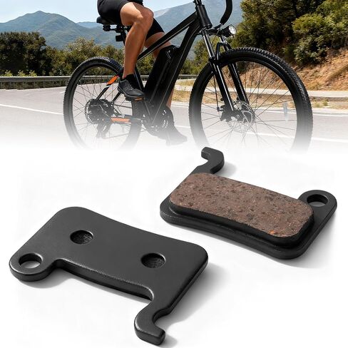 JERBOR Upgrade Brake Pads for Qlife Racer/Racer 27.5/Cityone ST/2.0/SO/Stepover Ultra/Stepover 2.0 E-Bike, Front Rear Disc Brake Pad Heat Resistant Low Noise E-Bike Brake Pads for Qlife Accessories in Saudi Arabia