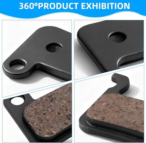 JERBOR Upgrade Brake Pads for Qlife Racer/Racer 27.5/Cityone ST/2.0/SO/Stepover Ultra/Stepover 2.0 E-Bike, Front Rear Disc Brake Pad Heat Resistant Low Noise E-Bike Brake Pads for Qlife Accessories in Saudi Arabia