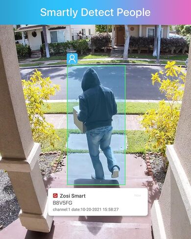 Zosi 32Ch 4K Poe Security Camera System ، اكتشاف مركبة الشخص ، صوتية ، صوتية ، SPOTLIGHT SLAN ، 32PCS 8MP في الهواء الطلق كاميرات IP IP ، 32 قناة 4K NVR مع 8TB HDD لتسجيل 24/7 in Kuwait