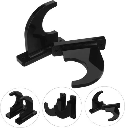 2pcs Wall-Mounted Guitar and Skateboard Hanger Multi-Functional Display Rack for Wall Storage Sturdy Acrylic Holder for Safe and Stylish Display in Saudi Arabia