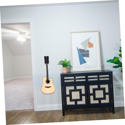 2pcs Wall-Mounted Guitar and Skateboard Hanger Multi-Functional Display Rack for Wall Storage Sturdy Acrylic Holder for Safe and Stylish Display in Saudi Arabia