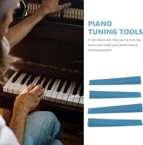 SUPVOX Silicone Piano Tuning Wedge Mutes 4pcs Piano Tuning Tool for Musical Instruments in Saudi Arabia