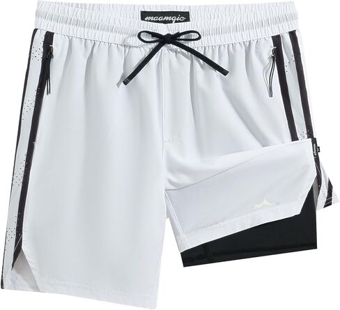 شورتات رياضية الأولاد في Maamgic مع Liner Teens Youth 2 في 1 شورت نشط الجري in Kuwait