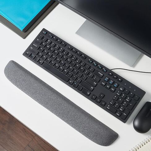 Staples 24339940 Gel Keyboard Wrist Rest 18.66 in x 2.8 in x 0.91 in Black in Saudi Arabia