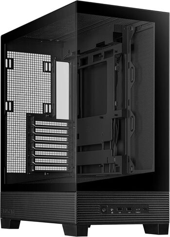 ASUS A31 Plus Black ATX Case (اللوحات الأم المخفية ، المشعاة 360 مم وبطاقات رسومات 380 مم ، مع خيارات الألوان السوداء أو البيضاء ، وأربعة من عشاق ARGB مثبت مسبقًا ، وإدارة الكابلات النظيفة) in Saudi Arabia