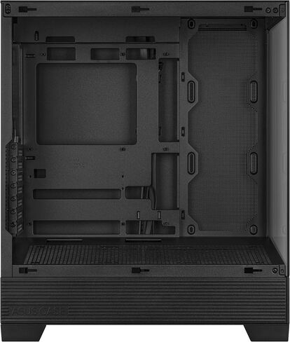 ASUS A31 Plus Black ATX Case (اللوحات الأم المخفية ، المشعاة 360 مم وبطاقات رسومات 380 مم ، مع خيارات الألوان السوداء أو البيضاء ، وأربعة من عشاق ARGB مثبت مسبقًا ، وإدارة الكابلات النظيفة) in Saudi Arabia