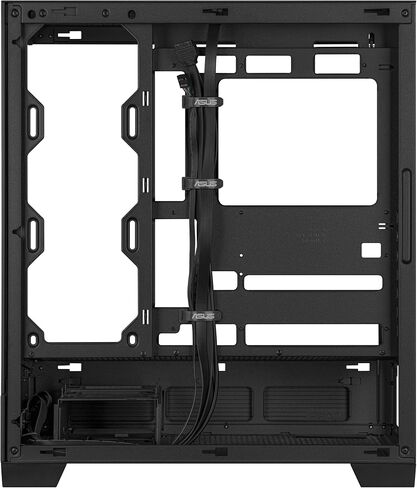 ASUS A31 Plus Black ATX Case (اللوحات الأم المخفية ، المشعاة 360 مم وبطاقات رسومات 380 مم ، مع خيارات الألوان السوداء أو البيضاء ، وأربعة من عشاق ARGB مثبت مسبقًا ، وإدارة الكابلات النظيفة) in Saudi Arabia