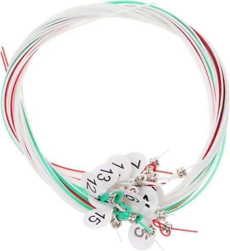 SUPVOX 15pcs Lyre Strings Replacement for Harp Sturdy Accessories for Beginners and Professionals Easy to Install for Classical Music Learners in Saudi Arabia