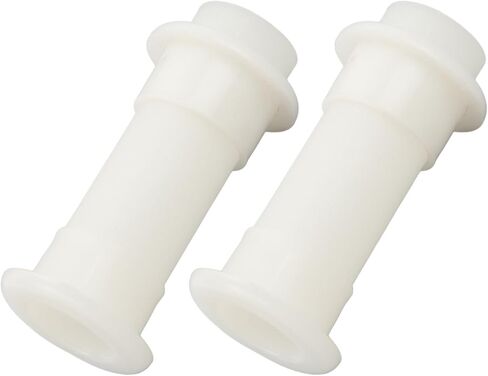 Motorwell Drain Tube Thru Hull - 2 Pcs 3/4 in 18mm Yacht Drain Pipe Tube Thru Hull Boat Plumbing Fittings Spare Parts, Marine Boat Thru Hull Drain Tube Plug in Saudi Arabia