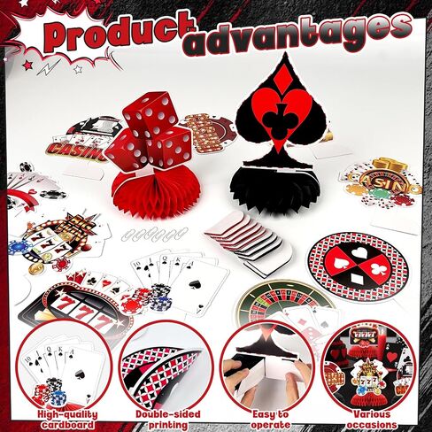 12 PCS زخارف حفلة عيد ميلاد سعيدة ، زينة عيد ميلاد سعيد ملونة ، طاولة قرص العسل المركزية طاولة ديكور للنساء للنساء الرجال الفتيات in Kuwait