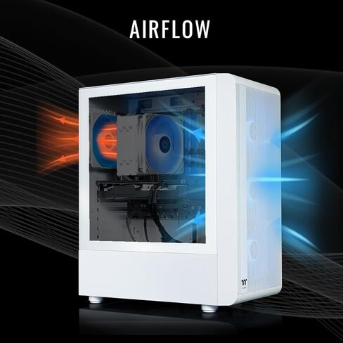 Thermaltake LCGS View i1470S-170 Gaming Desktop (Intel Core™ i7-14700F, ToughRam 32GB DDR5 6000MT/s RGB Memory, NVIDIA® GeForce RTX™ 5070, 1TB NVMe M.2, WiFi, Windows 11) V17S-B760-570-LCS in Saudi Arabia