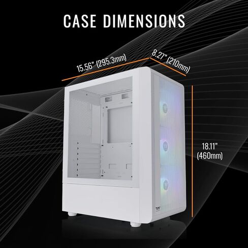 Thermaltake LCGS View i1470S-170 Gaming Desktop (Intel Core™ i7-14700F, ToughRam 32GB DDR5 6000MT/s RGB Memory, NVIDIA® GeForce RTX™ 5070, 1TB NVMe M.2, WiFi, Windows 11) V17S-B760-570-LCS in Saudi Arabia