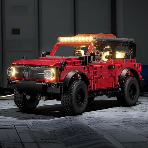 LED Lighting Compatible with Lego 42213 Technic Ford Bronco SUV Car,Light Kit Compatible with Lego Technic 42213,NOT Included The Model in Saudi Arabia