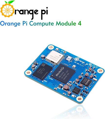 CM4 4GB with 32GB eMMC Flash RK3566 Quad Core 64 Bit Single Board Computer, Compute Module 4 4G32G 1.8 GHz Frequency Wi-Fi & Bluetooth 5.0 Integrated RKNN NPU AI Accelerator (CM4 4G32G) in Saudi Arabia