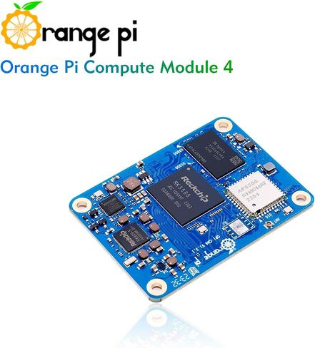 CM4 4GB with 32GB eMMC Flash RK3566 Quad Core 64 Bit Single Board Computer, Compute Module 4 4G32G 1.8 GHz Frequency Wi-Fi & Bluetooth 5.0 Integrated RKNN NPU AI Accelerator (CM4 4G32G) in Saudi Arabia