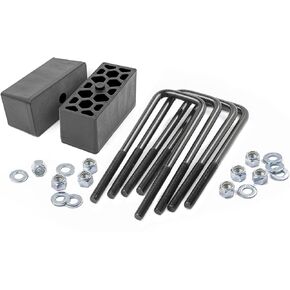 Rough Country 2.5" Block & U-Bolt Kit For Chevy/GMC 1500-6521