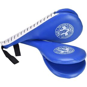 Double Kicking Target Kick Pads, TKD Training Karate Kickboxing Martial Arts Judo Practice MMA Karate Muay Thai Kick