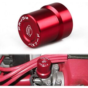 غطاء حماية من الألومنيوم لصمام الملف اللولبي Xotic Tech متوافق مع محركات Honda B-Series D-Series H-Series Accord Civic أو Acura B17A1 B18C1 C5 VTEC - أسود