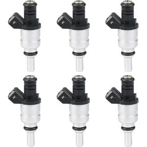 JDMON Fuel Injectors Replacement for BMW 320i 323i 325ci 325i 325xi 525i 528i X3 Z3 Z4 2.2L 2.5L 2.8L I6 1427240 1439800 FJ663 852-12172