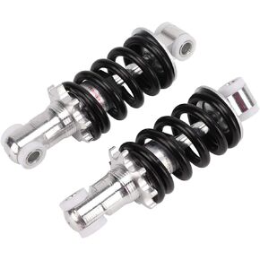 Aramox Shocks, Pair Shock Absorber 125mm/4.9in Adjustable 400lbs Loading Replacement for 47cc 49CC Super Minimoto ATV