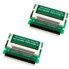 WSDMAVIS 2 Pcs CF to IDE Adapter CF Compact Flash Merory Card to 2.5" 44-Pin IDE Laptop PC Hard Drive Converter HDD SSD Adapter Card in Kuwait