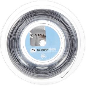 Luxilon ALU Power Rough 125 Tennis String - 100m Reel, Grey