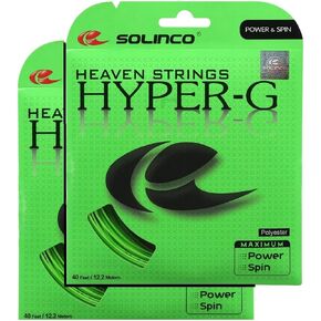 Solinco Hyper-G 18g Tennis String - 2 Packs