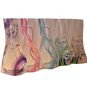 Plastic Foldable Flower Vase 5-Pieces