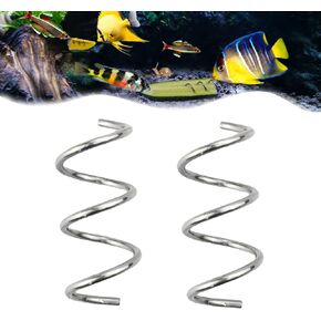 Fish Tank/Aquarium Vegetable Feeder,Bottom Sinking Fish Feeder/Aquarium Vegetarian Feeder,Fresh Food Holder for Fish Tank Bottom Feeder,Malawi Cichlid/pleco Fish/Clown Loach/Snails Feeder etc,2 Pack