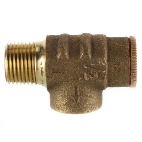 Pressure Relief Valve 3/4" 100 PSI for Water Well Pump Pressure Tank Brass NO Lead