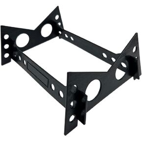 Support Display Stand for RC Catamaran Boat, Ship, Speedboat Model, DIY Black Plastic RC Toy Boat Hull Stand Holder