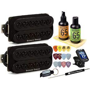 Seymour Duncan Invader High Output Humbucker Pickup Set with True Tune Tuner, Care Kit and Picks 11108-31-B