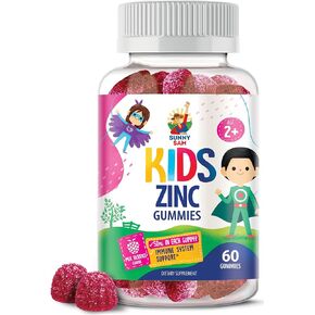 Zinc Gummies for Kids & Adults - Zinc Chewable Gummy for Immune Support - Powerful Natural Antioxidant Non-GMO Supplement for Children Men Woman Adults