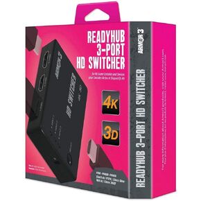 Armor3 "ReadyHub" 3-Port HD Switcher for HD Game Consoles and Devices
