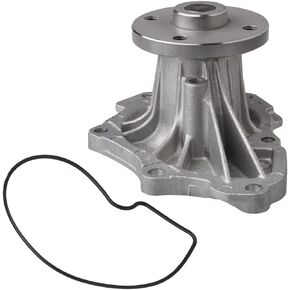 KEYOOG Engine Water Pump Kit AW9414 (For L4 2.4L) Fit For 10-12 Le-xus HS250h /09-10 Po-ntiac Vibe /05-10 Sc-ion tC /02-11 To-yota Camry 01-07 Highlander 09-13 Matrix 02-08 Solara RAV4 (OE 1610028040)